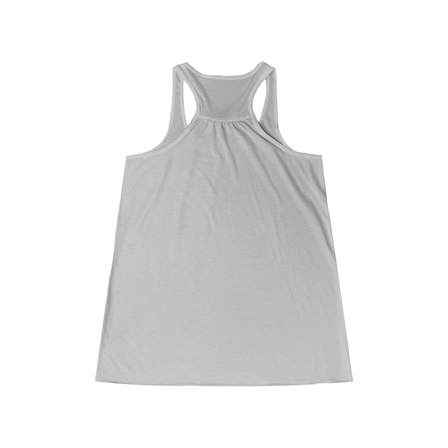 Siberian Cat Floral Cotton Flowy Racerback Tank, Gifts for Her, Gifts for Cat Moms