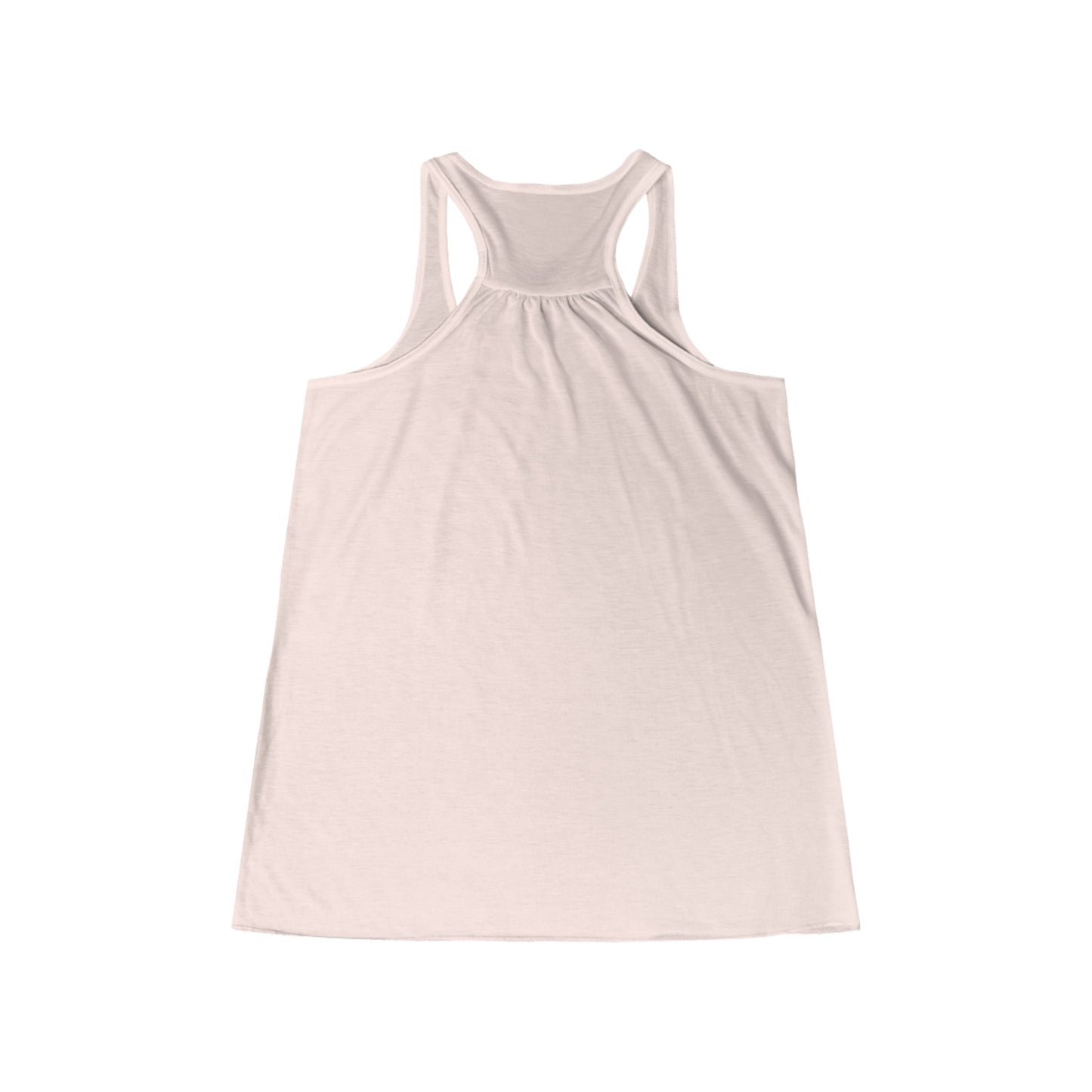 Siberian Cat Floral Cotton Flowy Racerback Tank, Gifts for Her, Gifts for Cat Moms